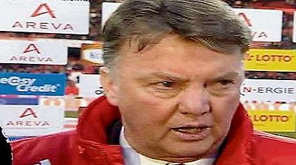 Τα… πήρε με δημοσιογράφο ο Φαν Γκάαλ