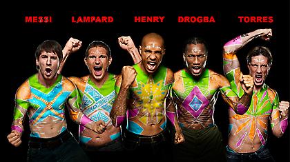 Οι μεγαλύτεροι ποδοσφαιρικοί αστέρες... όπως δεν τους έχετε ξαναδει!