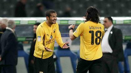 Μέσα ο Μπλάνκο, πρόβα με Μανωλά