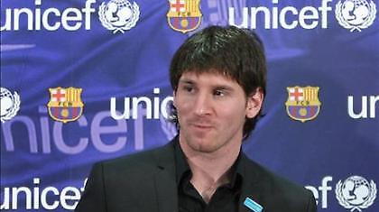 Ο Μέσι για τα παιδιά (video)