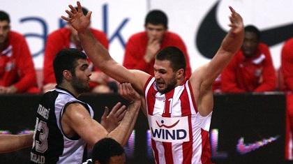 Δεύτερος στη σειρά ο ημιτελικός Ολυμπιακός-Παρτιζάν