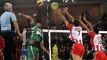 Live: Παναθηναϊκός - Ολυμπιακός 10-15 (2-3 σετ)