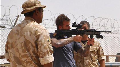 Φαντάρος… για μία μέρα ο Μπέκαμ!