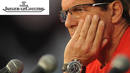 O Fabio Capello με Jaeger-LeCoultre στο Μουντιάλ 2010