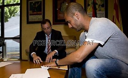 Υπέγραψε μόνο για ένα χρόνο ο Γκουαρντιόλα