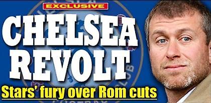 Γκρίνια στην Τσέλσι για Αμπράμοβιτς