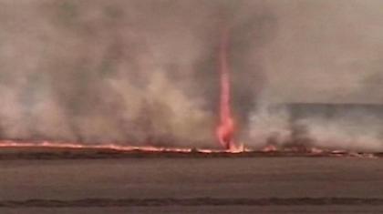 Ο ανεμοστρόβιλος του «διαβόλου» (vid)