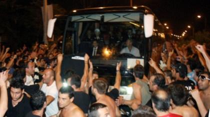 Η υποδοχή των θριαμβευτών