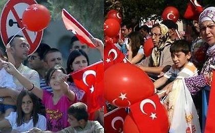 Γιορτή για τους Τούρκους, θρήνος για τους Έλληνες