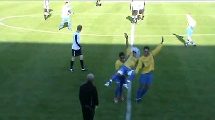 Πανηγυρισμός αλά Lady Gaga! (vid)