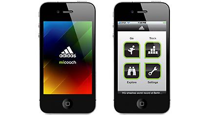 adidas: miCoach application