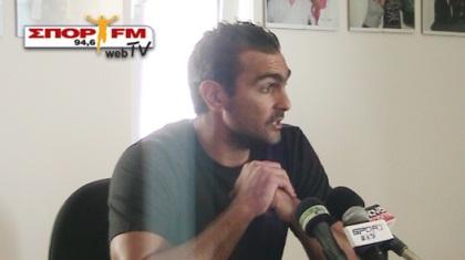 Χατζηθεοδώρου: «Θα παίζω μέχρι να επιστρέψω στον Ολυμπιακό»