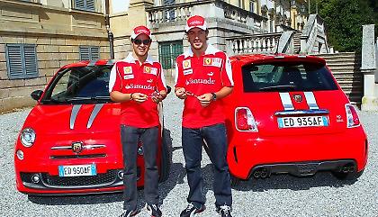 Abarth 695 Tributo Ferrari για Αλόνσο - Μάσα