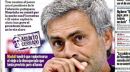 Μουρίνιο: «Η Ρεάλ αποφασίζει για μένα»