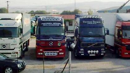 «Επί ποδός» τα φορτηγά και στη Θεσσαλονίκη
