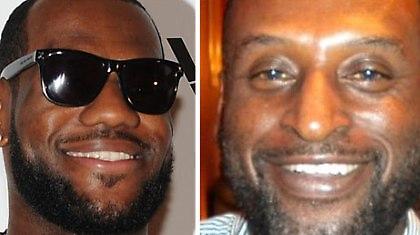 Πατέρας του ΛεΜπρόν με το… ζόρι