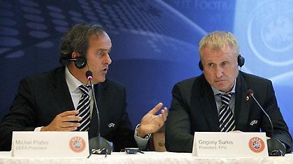 Αισιόδοξος ο Πλατινί για τα έργα του Euro 2012