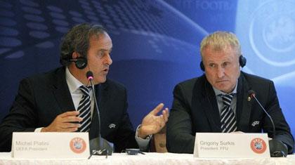 Αισιόδοξος ο Πλατινί για τα έργα του Euro 2012