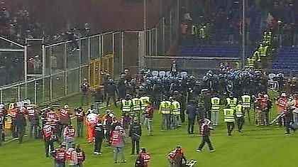 Επεισόδια στο Ιταλία-Σερβία