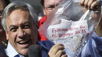 Σε κλίμα ευφορίας ο Χιλιανός πρόεδρος