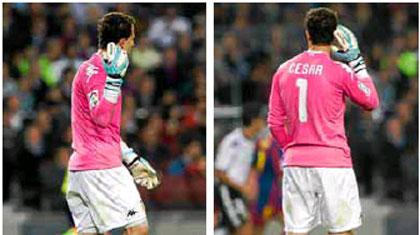 Ο Θέσαρ προκάλεσε τους οπαδούς της Μπάρτσα! (pics)