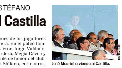 Ο Μουρίνιο «είδε» την Καστίγια