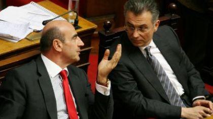 Στο σκαμνί Ρουσόπουλος, Βουλγαράκης, Μπασιάκος, Δούκας, Κοντός