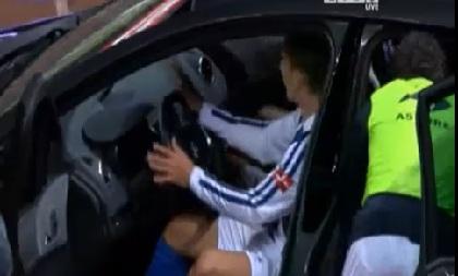 Γκολ και φύγαμε… με το αμάξι (video)