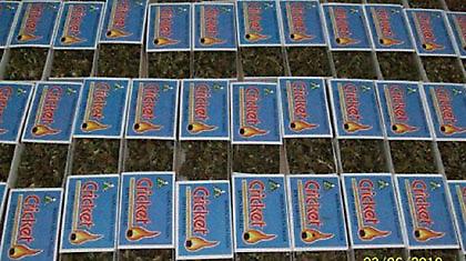 Χασίς σε δόσεις μέσα σε σπιρτόκουτα!