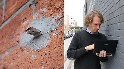 Οι τοίχοι της Νέας Υόρκης… ξέβρασαν USB!