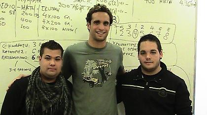 Ο Γιάννης Δρυμωνάκος στο Κέντρο Αθλητικού Ρεπορτάζ