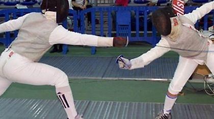 Με τo σπαθί του