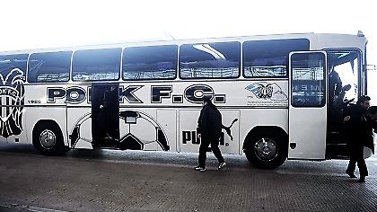 Επίθεση σε πούλμαν φίλων του ΠΑΟΚ!