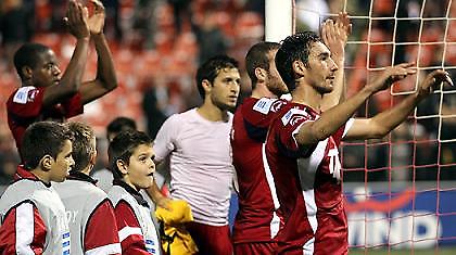 Προπόνηση σε άσπρο φόντο!