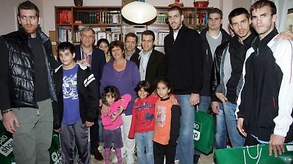 Στο Παιδικό Χωριό SOS o Παναθηναϊκός