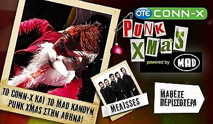 Το CONN-X και το MAD κάνουν Punk Xmas στην Αθήνα!