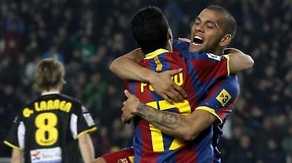 Ο Τσάβι γιόρταζε, ο Πέδρο κερνούσε (video)