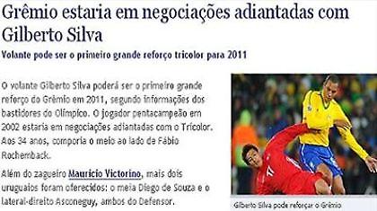 Αποκαλύπτουν συζητήσεις Γκρέμιο-Ζιλμπέρτο