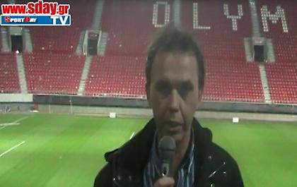 Ο Μπ. Παπάζογλου για την ισοπαλία στο «Καραϊσκάκη»(video)