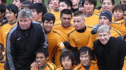 Χίντινκ και Βενγκέρ στην κάμερα του sday.gr! (videos)