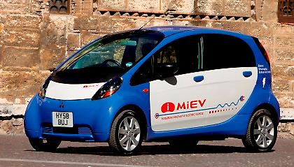 Υψηλά επίπεδα ασφάλειας για το Mitsubishi i-MiEV
