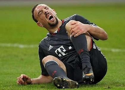 Άλλες τρεις εβδομάδες εκτός ο Ριμπερί