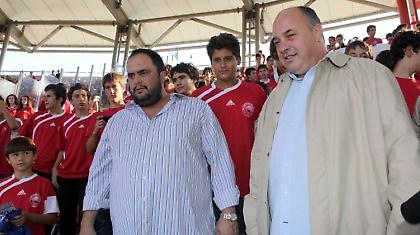 Παρέα στο ματς Μπέος-Μαρινάκης