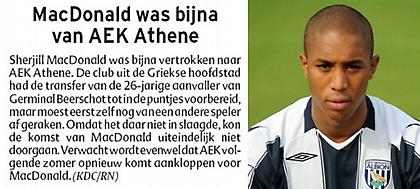 «Παρ’ ολίγον στην ΑΕΚ ο ΜακΝτόναλντ»