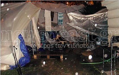 Πλημμύρισε και το μέγαρο Υπατία