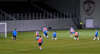 Προπόνηση με ανοικτό στόμα