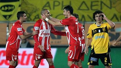 Live: Άρης-Ολυμπιακός 1-2 (Τελικό)