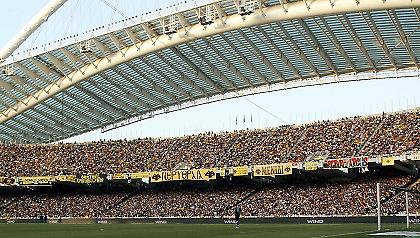 Με κόσμο στον ημιτελικό η ΑΕΚ