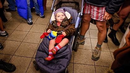 Στο μετρό χωρίς παντελόνια