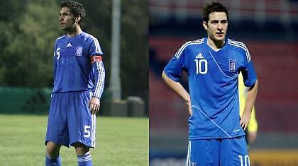 Ποτουρίδης και Φορτούνης στα φιλικά με Δανία